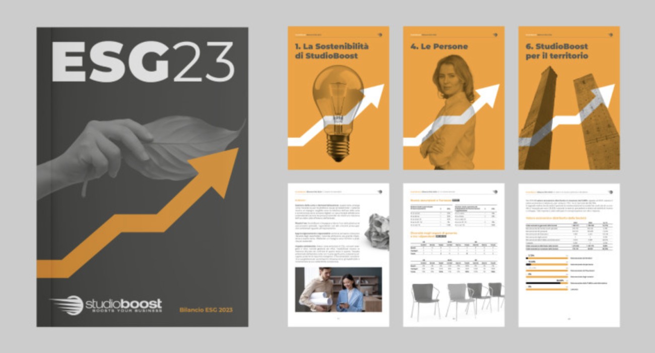 Studioboost pubblica primo bilancio di sostenibilità